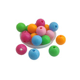 Plastic Beads 15.5 MM Hole:3.5 MM Round For Jewellery Making DIY Arts Crafts